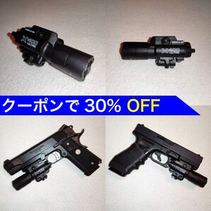 【新品】SUREFIRE X400Uタイプ レプリカ ウエポンライト 20mmレイル対応 東京マルイ M45 M9A1 グロック