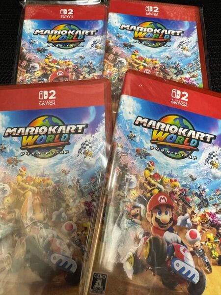 マリオカート ワールド Switch2 ソフト 4本セット