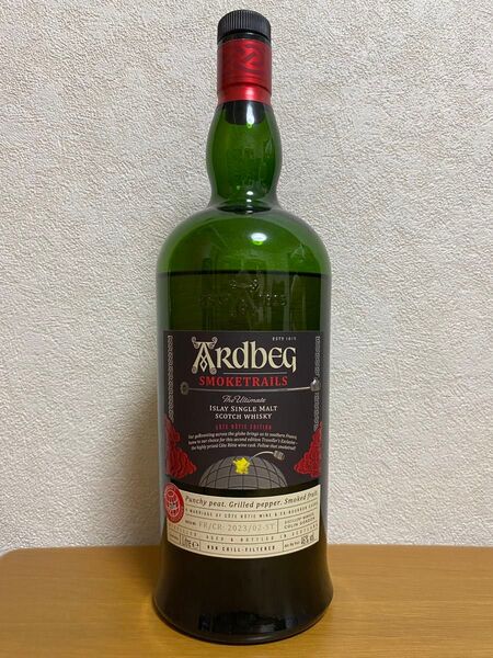 【空瓶】アードベッグ スモークトレイルズ コート・ロティ エディション 46度 1000ml