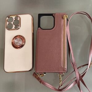 iPhone14Pro Max ケース ネックストラップ 2点セット