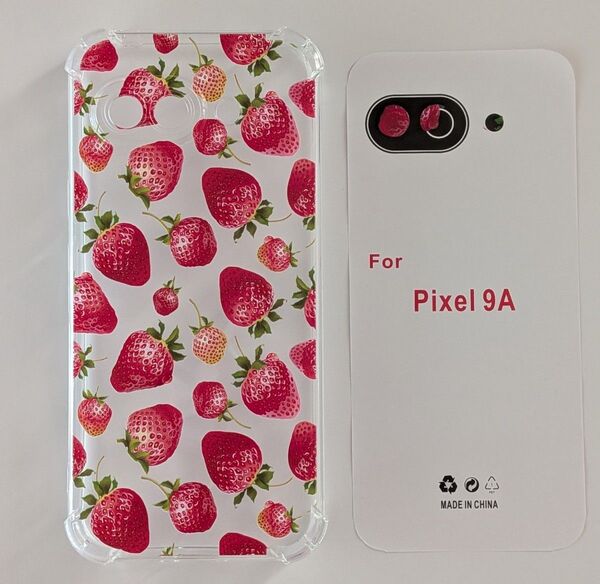 Google Pixel 9a ケース スマホケース スマホカバー いちご柄②