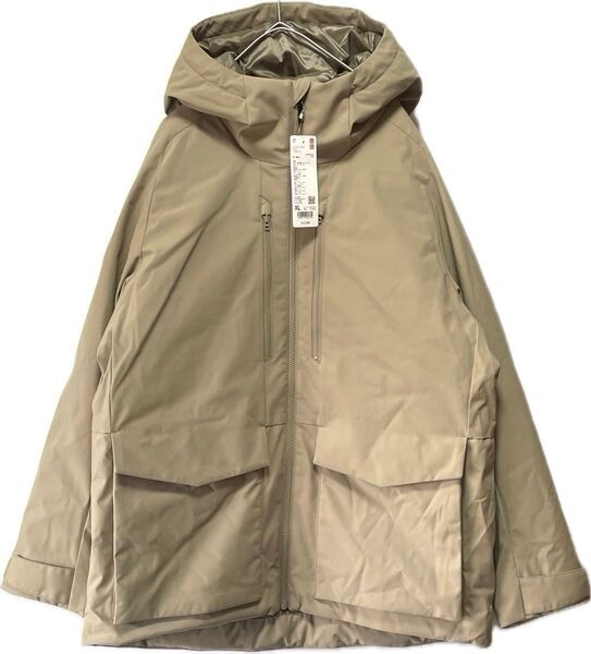 UNIQLO ユニクロ ハイブリッドダウンパーカ(3Dカット) 大きいサイズ XL 新品未使用 タク付き