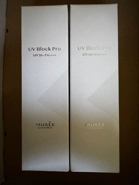 ミュゼ UVブロックプロ 日焼け止め SPF50 2本セット