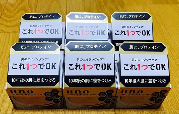 【24日まで期間限定値下げ】 UNO バイタルクリームパーフェクション 6個セット