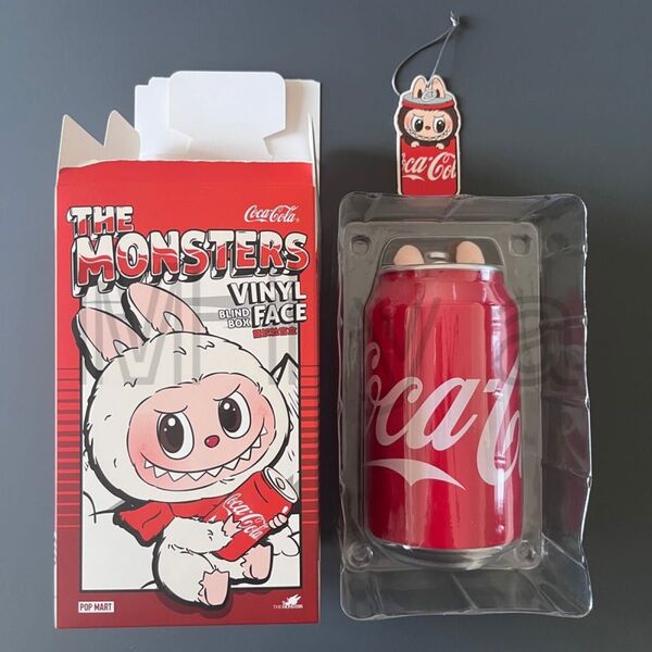 POP MART ぬいぐるみ Labubu ラブブ THE MONSTERS コカ・コーラ シリーズ 正規品 シークレット