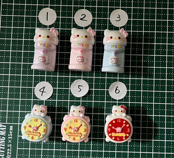 1-4デコパ デコパーツ キティ 立体