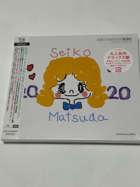 松田聖子/本人書下ろしイラストジャケット SEIKO MATSUDA 2020 (デラックスエディション) /CD