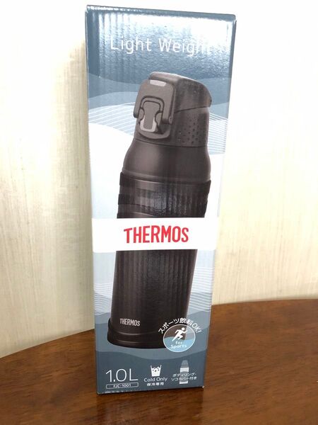 【新品未使用】THERMOS サーモス真空断熱スポーツボトル 1.0L ブラック