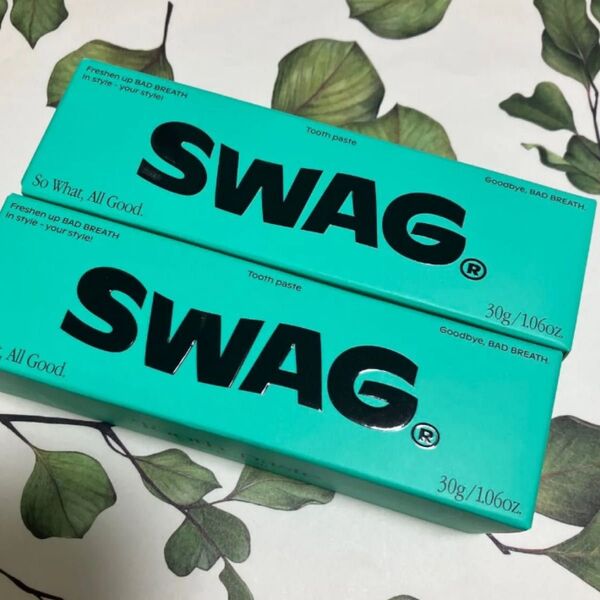 SWAG スワッグ トゥースペースト 30g 2本 歯磨き粉