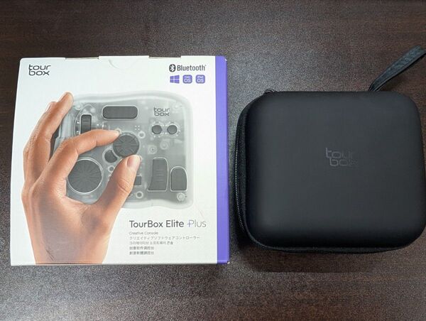 TourBox Elite Plus 専用ケース付き