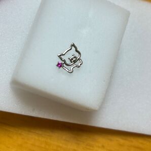 16G ボディピアス ブタ カスタマイズ トップのみ