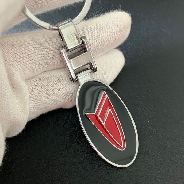 ダイハツ キーホルダー 両面ロゴ DAIHATSU キーリング