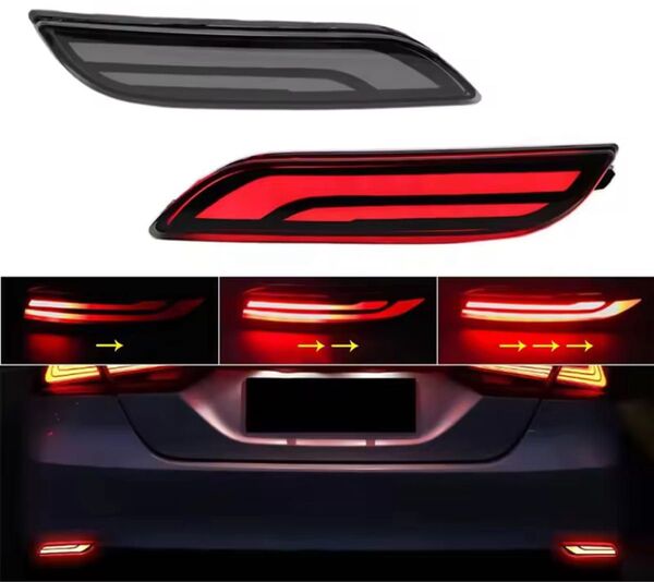 トヨタ 70カムリ用 LEDリフレクター axvh70 camry シーケンシャルウインカー