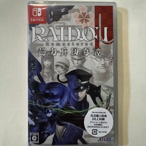 【新品未開封】Switch 超力兵団奇譚 RAIDOU Remastered 初回特典DLC付き