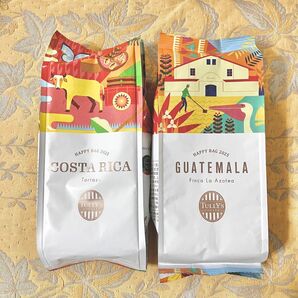 タリーズコーヒー コーヒー 2種 コスタリカ グァテマラ タリーズ コーヒー豆 粉 カルディ スタバ TULLY''S
