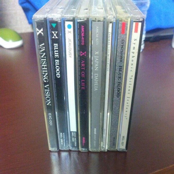 【初版】X JAPAN CDアルバム 8枚セット まとめ売り