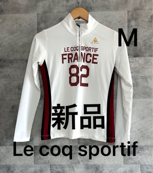 ルコックスポルティフ ゴルフコレクション Mサイズ le coq sportif ハーフジップ GOLF ゴルフウェア 長袖