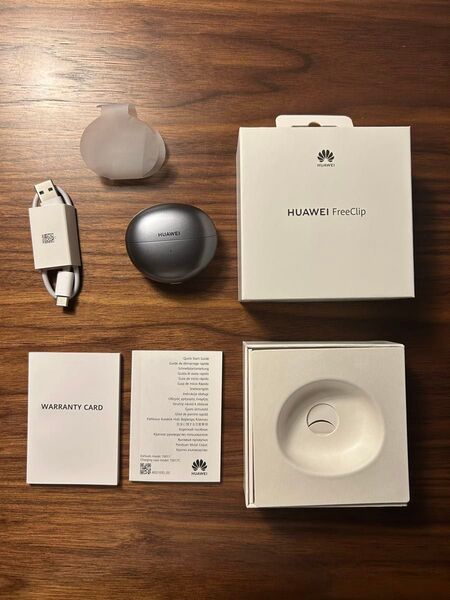【美品】 HUAWEI FreeClip ブラック