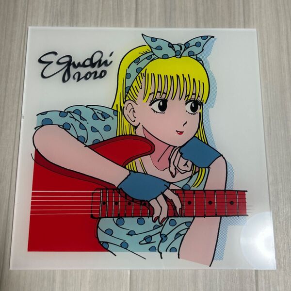 江口寿史 アクリルプレート サイン入り イラスト
