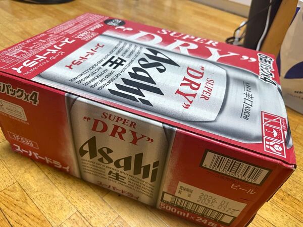 アサヒスーパードライ 500ml×24本