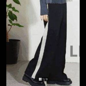 しまむら Pen ラインパンツ LPサイズ 低身長