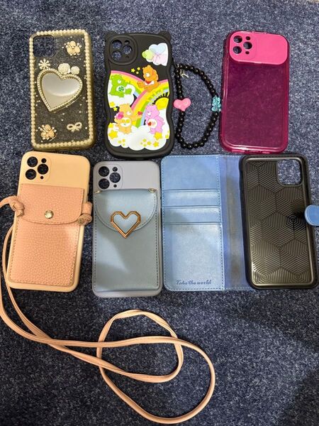 すべて iPhone11pro max用の スマホケース ユーズド 携帯ケース 手帳型 アイフォン カード収納 スマホカバー
