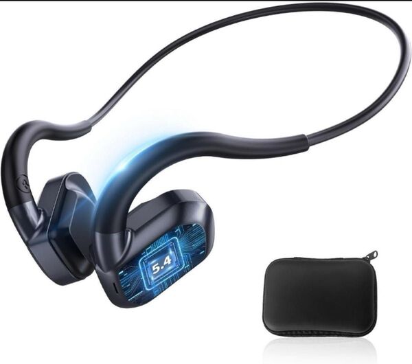イヤホン Bluetooth 骨伝導 5.3 ワイヤレス ブルートゥース オープンイヤーイヤホン 軽量 32GBメモリ内蔵