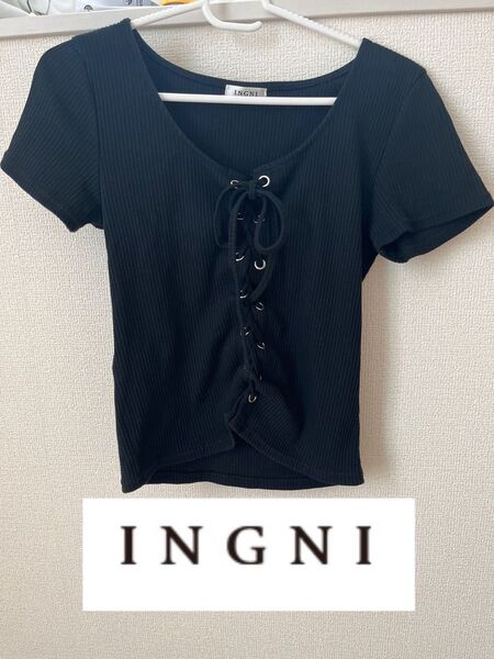 【INGNI】トップス ブラック