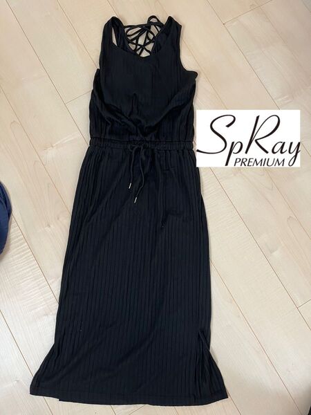 【SpRay】ノースリーブワンピース Mサイズ ブラック