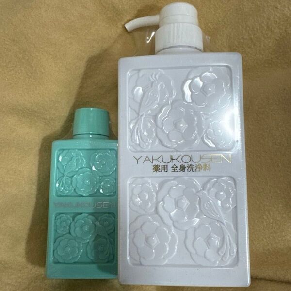 新品 薬酵泉 薬用全身洗浄料MF 500ml &100ml YAKUKOUSEN