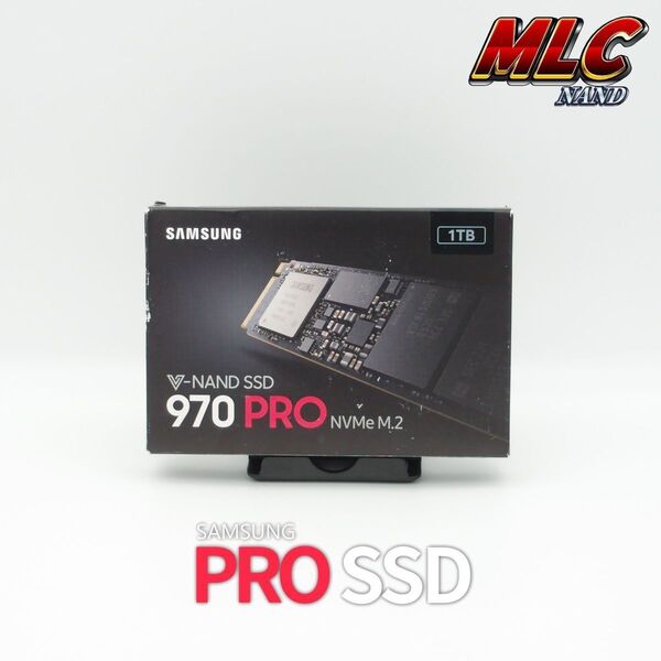 【即発送】Samsung 970 PRO 1TB 高耐久SSD MLC-NAND M.2 NVMe