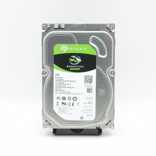 【即発送】Seagate BarraCuda 3TB ST3000DM008 7200rpm CMR HDD