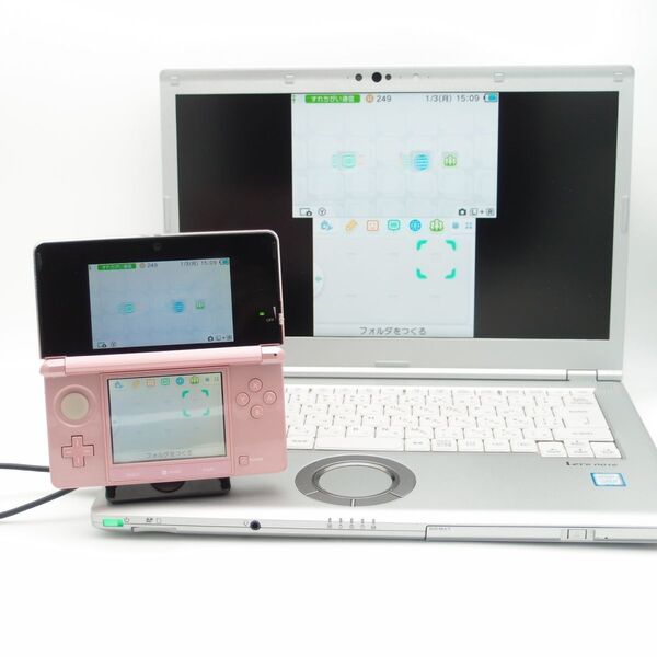 【即発送】偽トロ3DS ミスティピンク ニンテンドー3DS