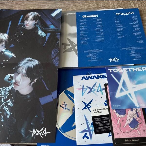 TXT TOGETHER Awake ver. アルバム ミニブック キーリング