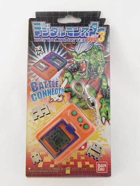 当時物 デジタルモンスター ver.3 オレンジ デジモン