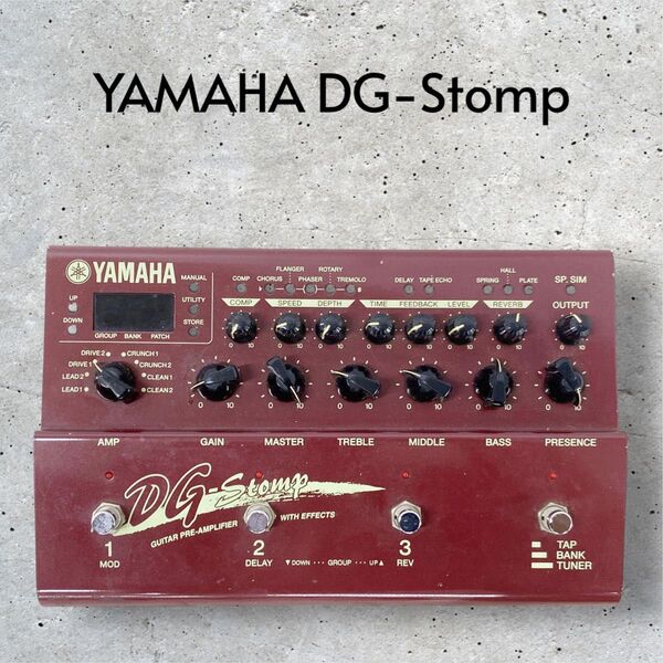 YAMAHA DG-Stomp アコースティックギター プリアンプ