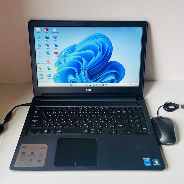 T315 Dellノートパソコン WEBカメラi5高速Windows11オフィス