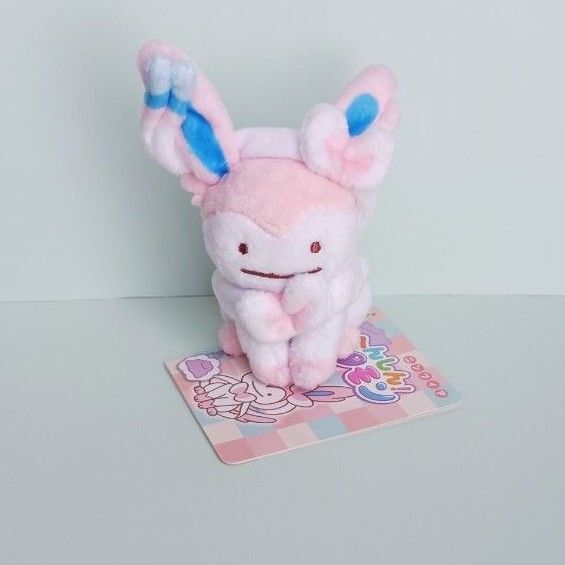 ポケモンセンターオリジナル へんしん!メタモン ぬいぐるみマスコット ニンフィア