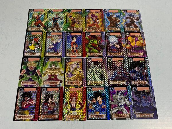 ドラゴンボール カードダス リミックス Vol.1〜4 新規カード 24種 Premium set