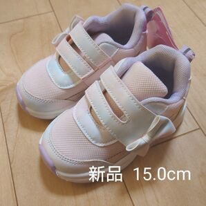☆Potter Patter☆ リボン付ベルトスニーカー 15.0cm 新品タグ付き 子供靴