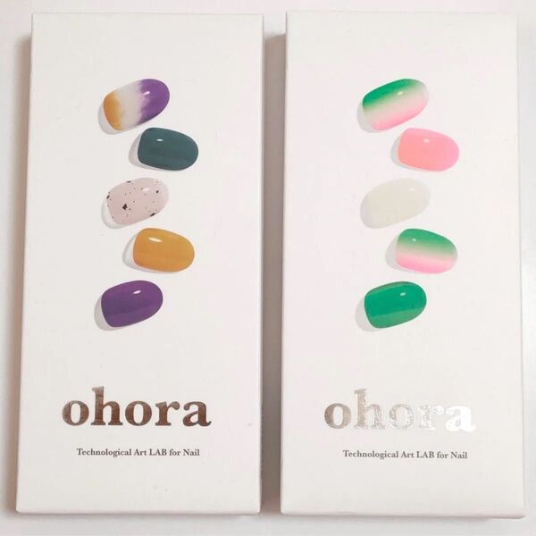 ohora オホーラ ハンドネイル セミキュアジェル ND-268 EVERYTHING ND-264 WATERMELON