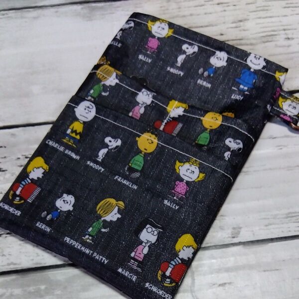 ナースポケット オーガナイザー ハンドメイド スヌーピー