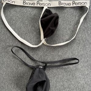 Brave Person TM ジョックストラップ GストリングMサイズ相当2枚セット