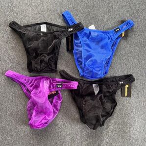 TM Collection シースルーハーフバック4枚セット