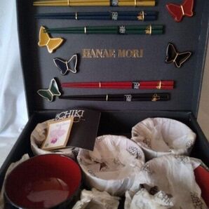 HANAE MORI しっきシック お椀 箸 箸置きセット【未使用】