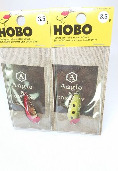 アングロ&カンパニー HOBOスプーン アカキン カエル 3.5g 2個セット