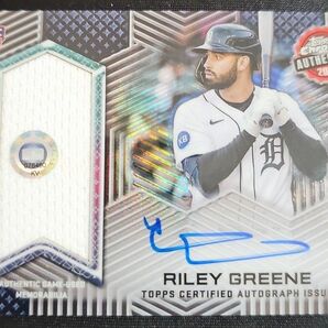 2023 Topps Chrome Authentics Riley Greene Auto Relic RC 99シリアル