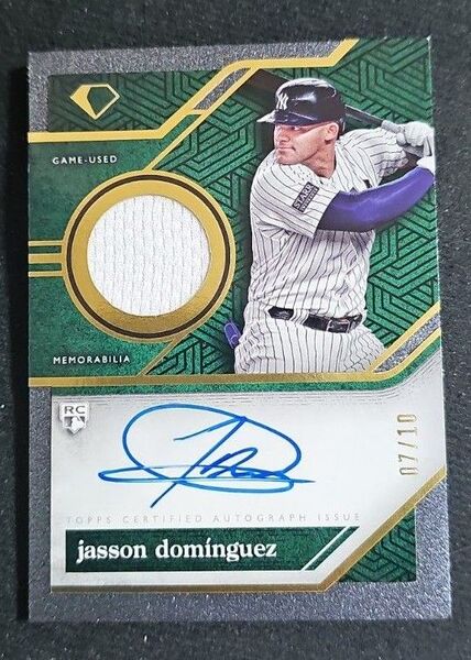 2024 Topps Diamond Icons Jasson Dominguez Auto Relic Patch /10