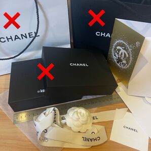 CHANEL シャネル カメリアリーボン ビューティーカード (空き箱:追加*購入可)