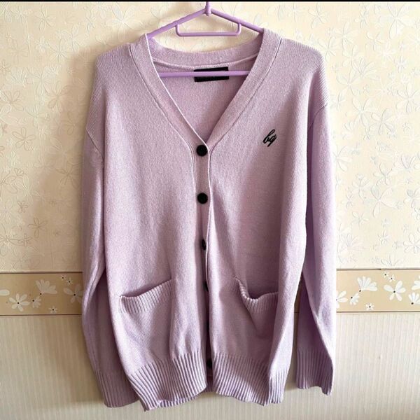 ブラッククイーン 制服 JK カーディガン パステル紫 パープル